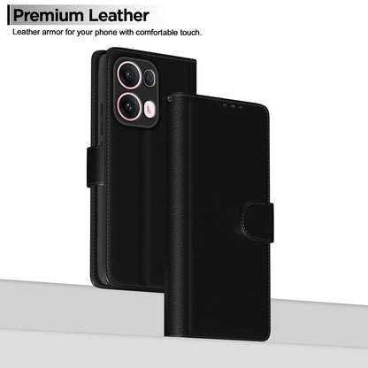 Pikkme Oppo Reno 13 Pro 5G Wallet black flip case – photo 2