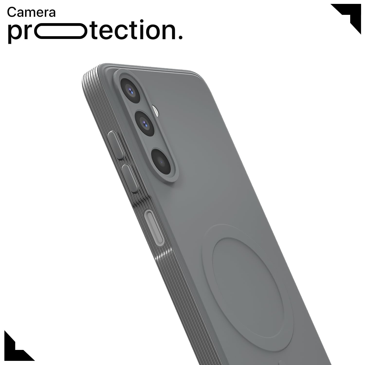 Pikkme Samsung M47/A27 5G MagSafe grey mobile back cover – photo 5