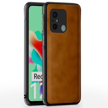 Pikkme Redmi 12C/Poco C55 brown phone cover