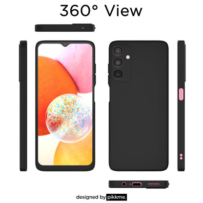 Pikkme black Matte mobile cover for Samsung A14 5G – photo 4