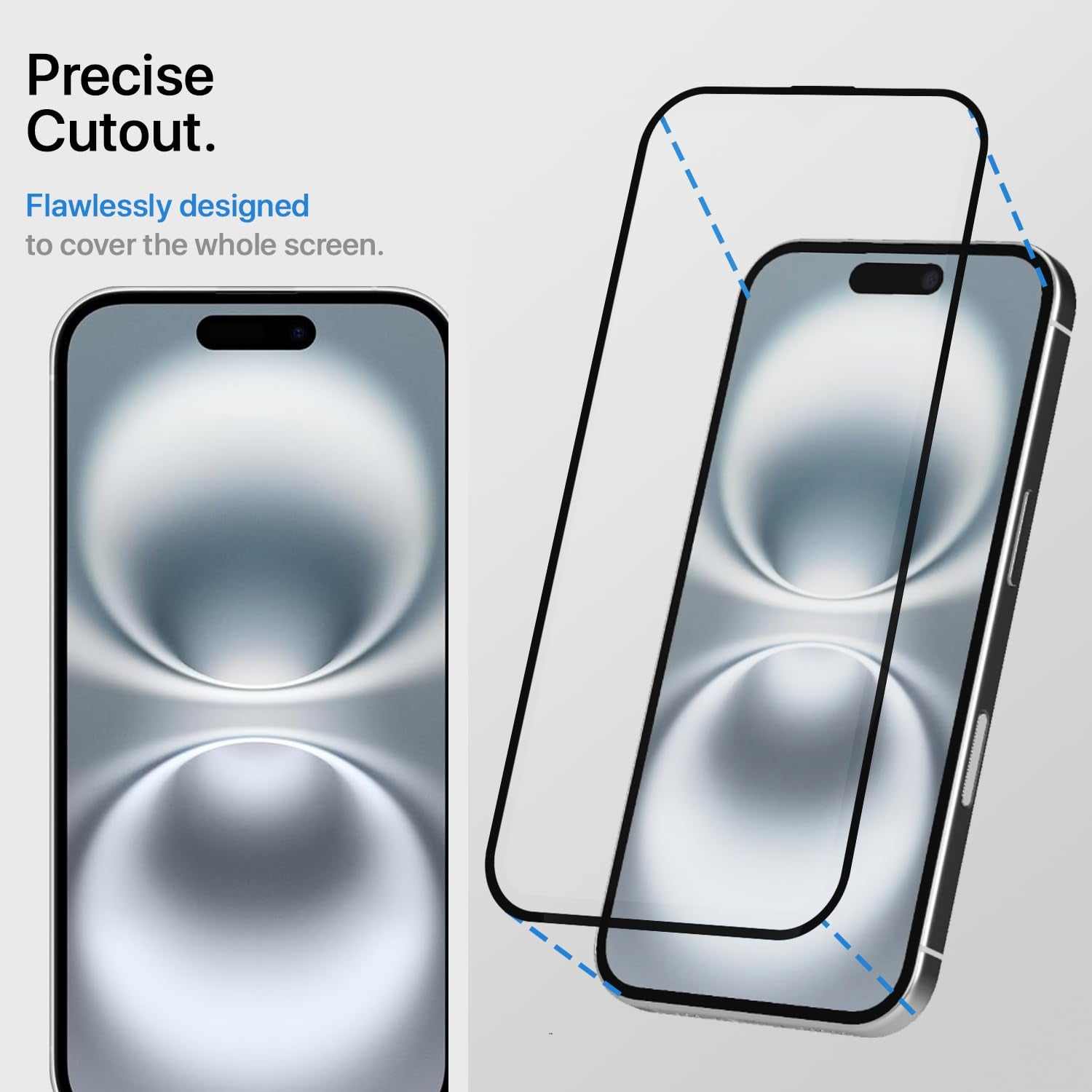 Tempered glass for iPhone 16 Plus – Pikkme – photo 2