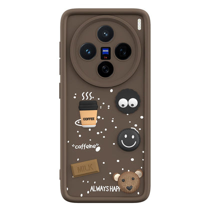 Vivo X200 5G/3D mobile cover in brown by Pikkme – photo 7