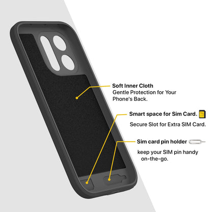 Vivo V70 5G mobile cover in grey by Pikkme – photo 6