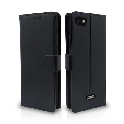 Pikkme black Wallet flip case for Redmi 6A