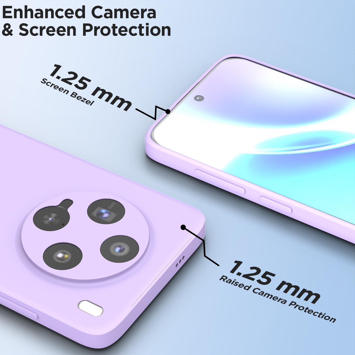 Pikkme Vivo X300 5G Matte purple mobile cover – photo 2