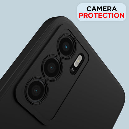 Oppo A16 Matte phone cover in black by Pikkme – photo 5