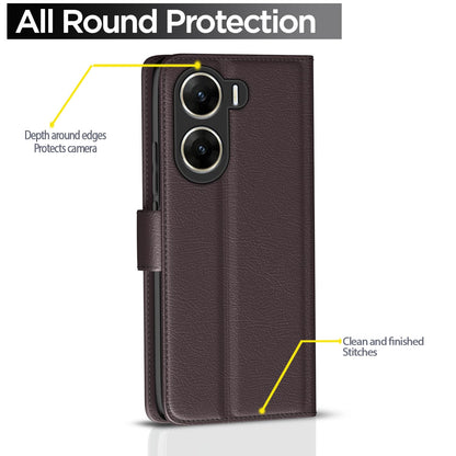 Coffee Wallet flip case for Vivo V29E – Pikkme – photo 4