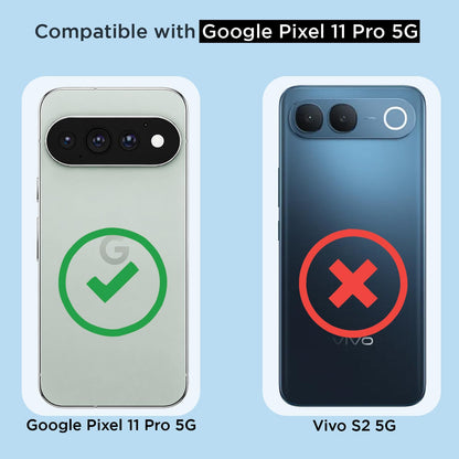 Google Pixel 11 Pro MagSafe phone cover in transparent mag-safe by Pikkme – photo 4