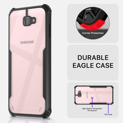 Pikkme Samsung Galaxy J7 Prime Eagle Back Cover (Black)