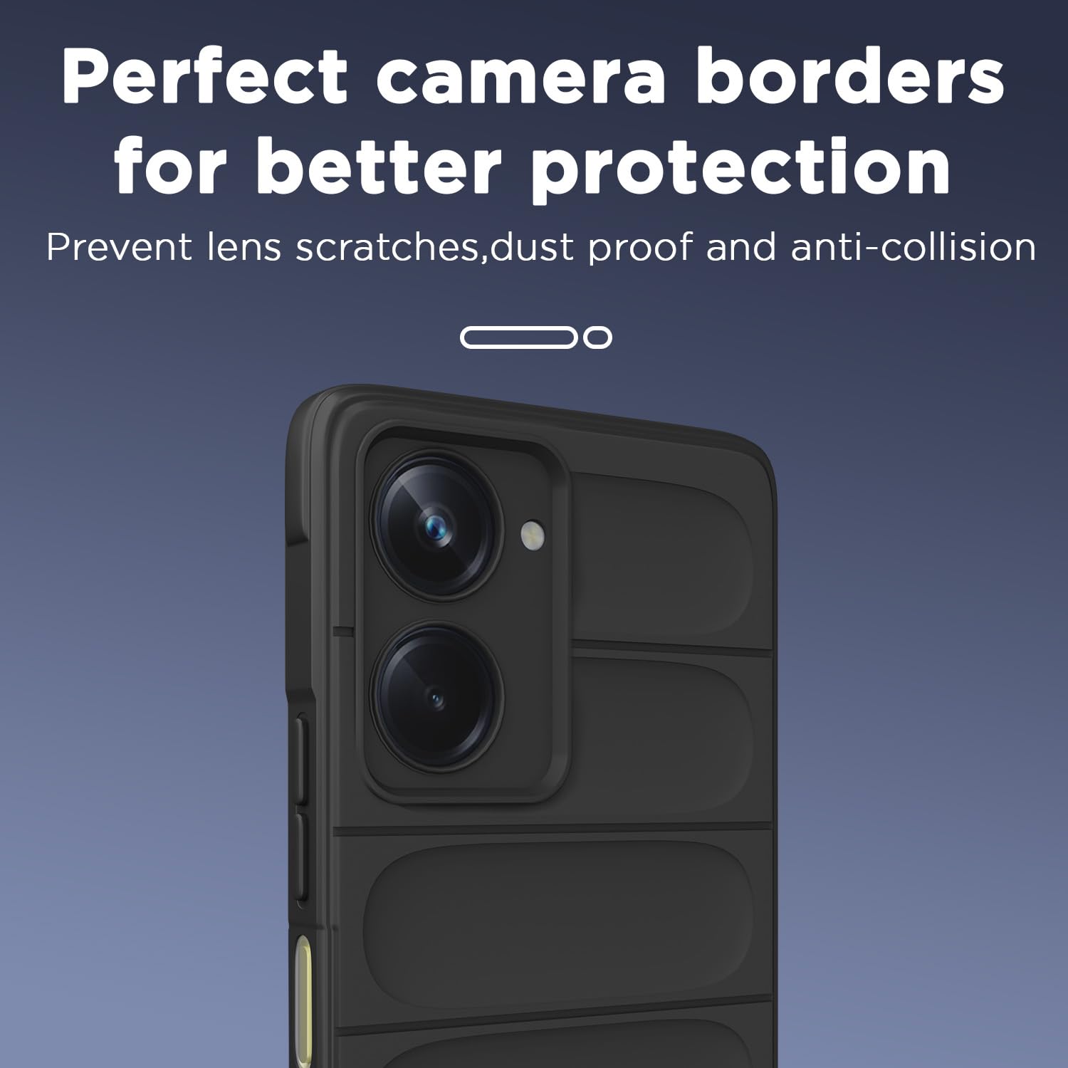 Pikkme Realme 10 4G Liquid Silicone black mobile cover – photo 7