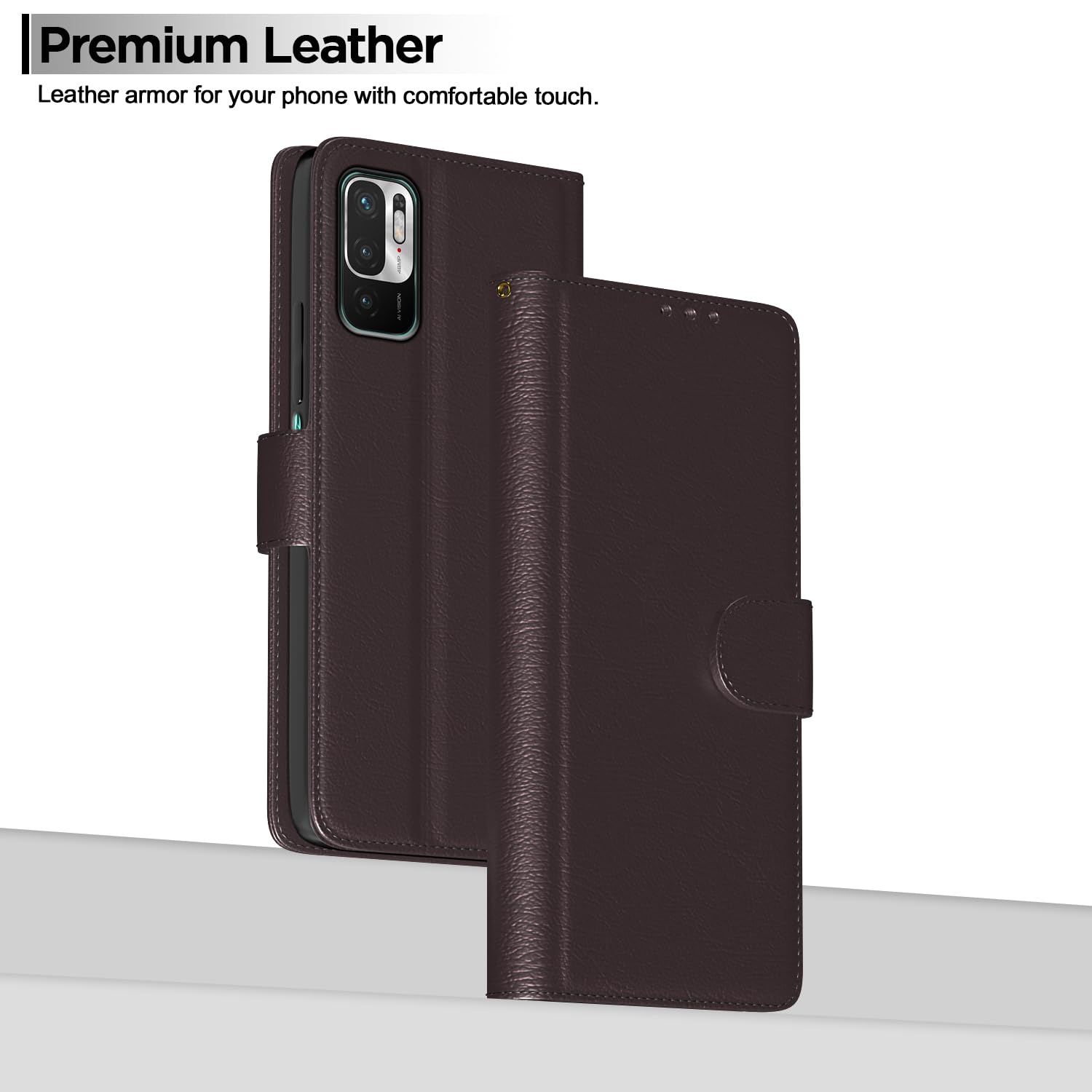 Coffee Wallet flip case for Redmi Note 10T/Poco M3 Pro 5G – Pikkme – photo 2