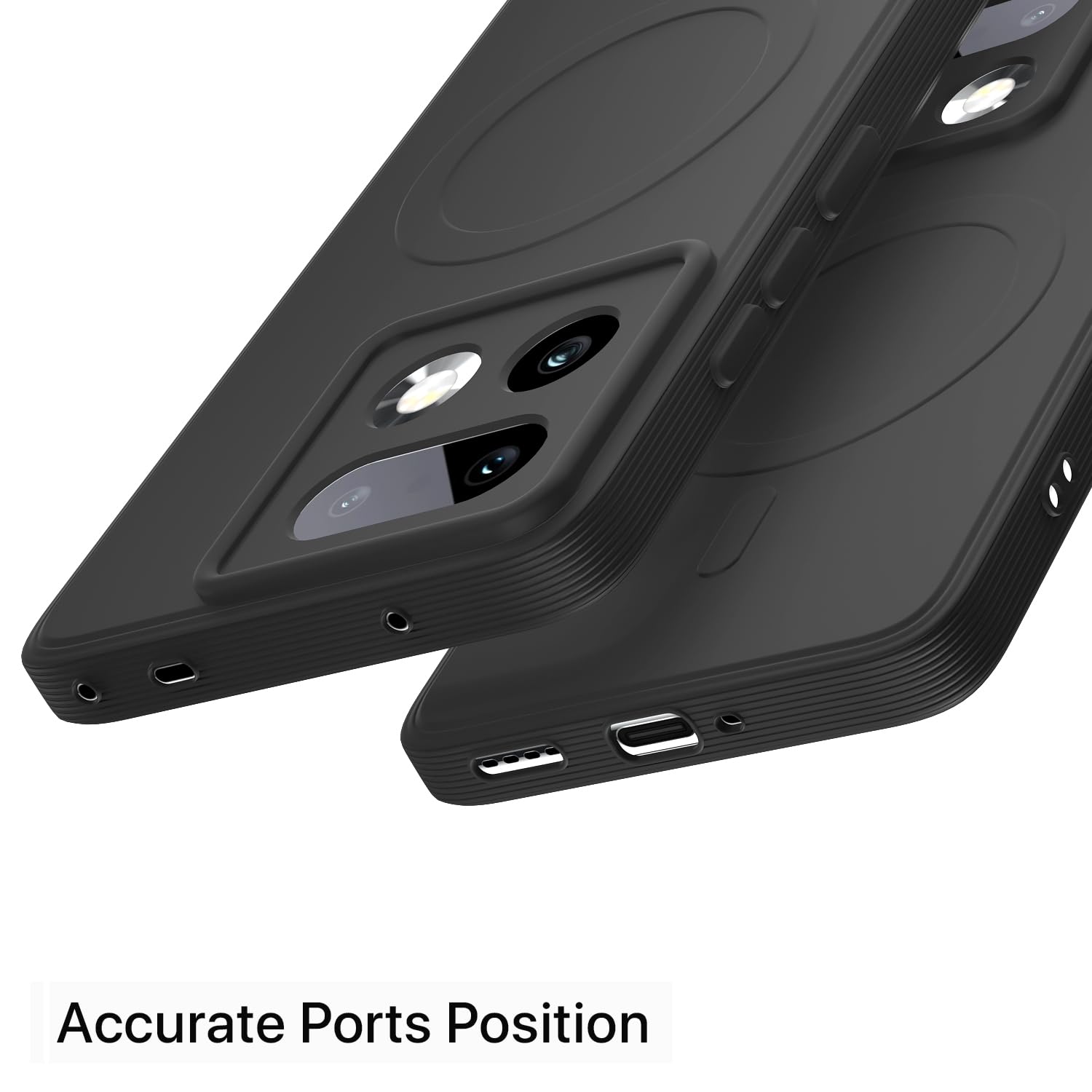 Pikkme Realme 16 Pro Plus 5G MagSafe black mobile cover – photo 4