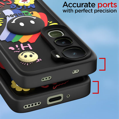 Pikkme Vivo Y400 5G Soft Silicone black back cover – photo 4