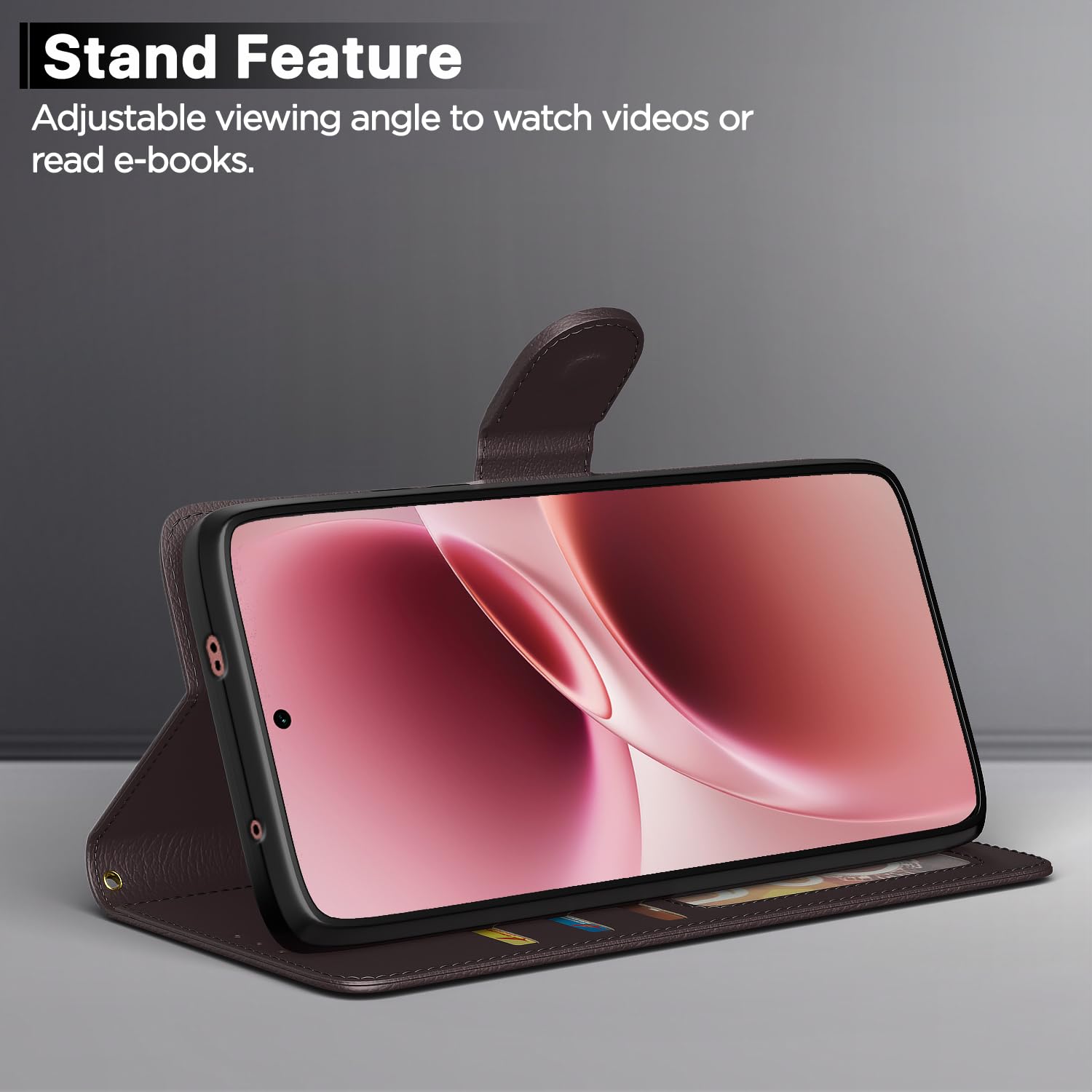 Pikkme coffee Wallet flip cover for Vivo V70/V70 – photo 3