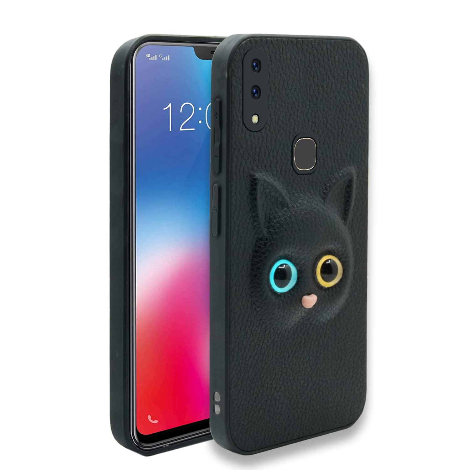 Pikkme black phone cover for Vivo V9