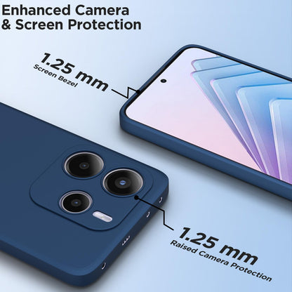 Redmi Note 14 5G back cover in blue by Pikkme – photo 2