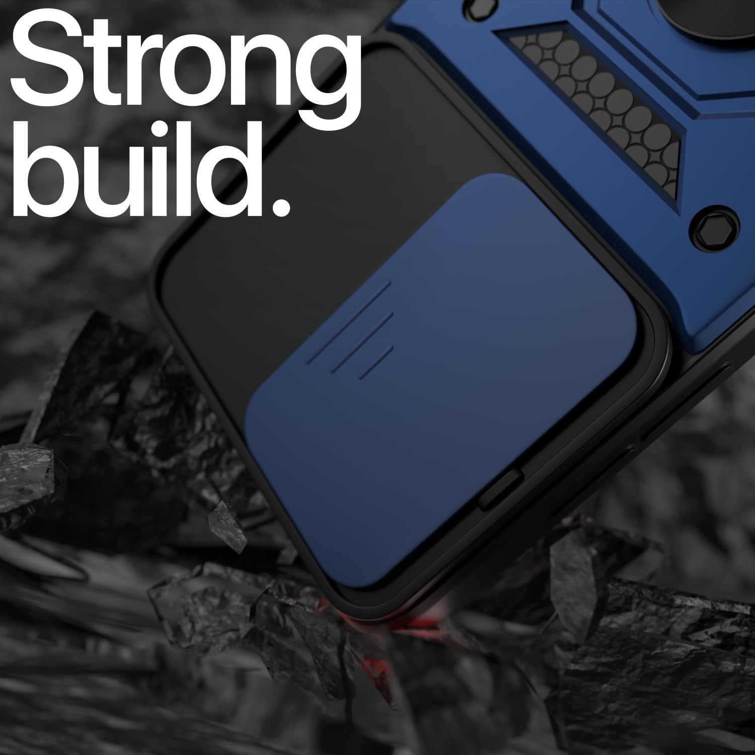 Realme P4x 5G/360 D10 Camera Shield back cover in blue by Pikkme – photo 6