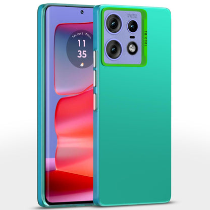 Pikkme Moto Edge 50 Pro 5G So Cool Matte Finish Back Cover (Green)