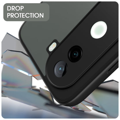 Vivo V40e/iQOO Z9s 5G MagSafe mobile back cover in black smoke mag-safe by Pikkme – photo 5