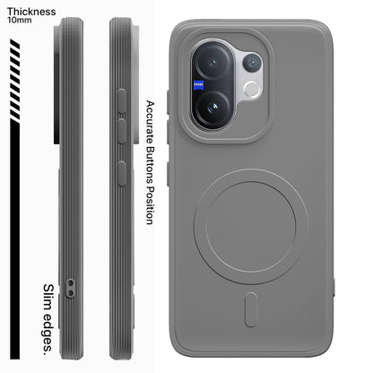 Pikkme grey MagSafe mobile back cover for Vivo V60/V60e 5G/T4 Pro – photo 3