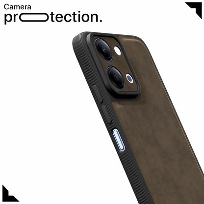 Pikkme Vivo Y11/T5 Lite 5G Leather coffee mobile back cover – photo 5