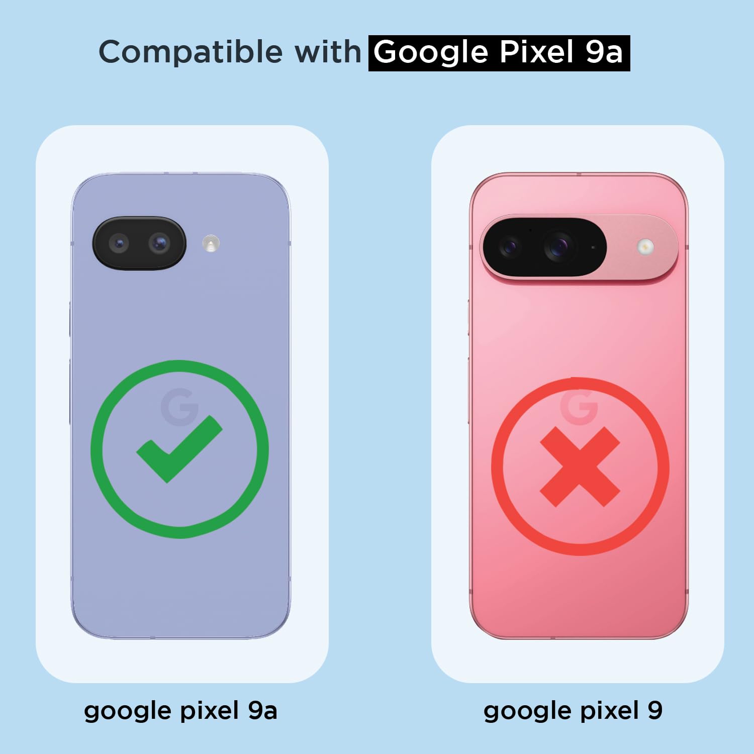 Transparent mag-safe mobile back cover for Google Pixel 9A – Pikkme – photo 4