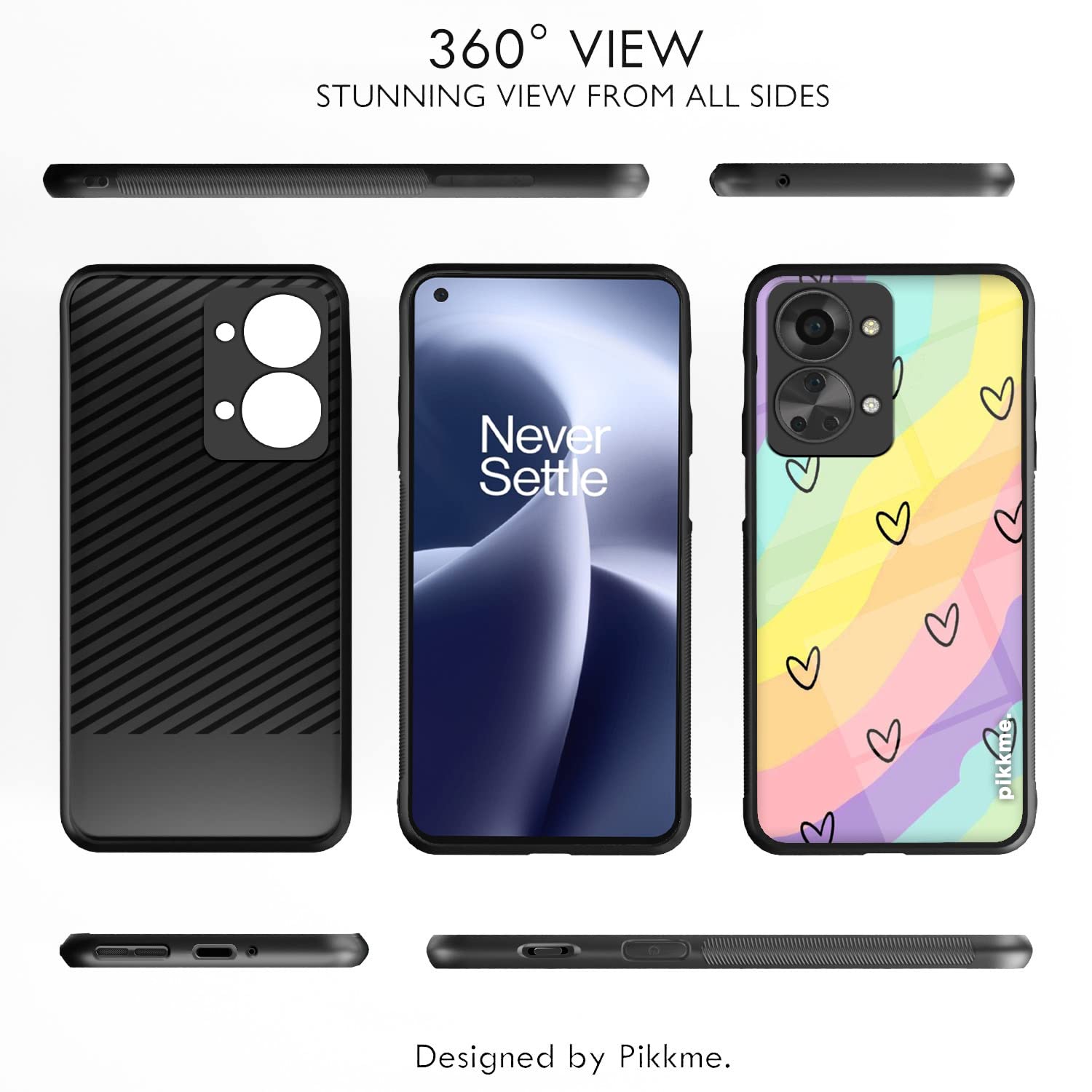 Pikkme Hybrid back cover for OnePlus Nord 2T 5G – photo 2