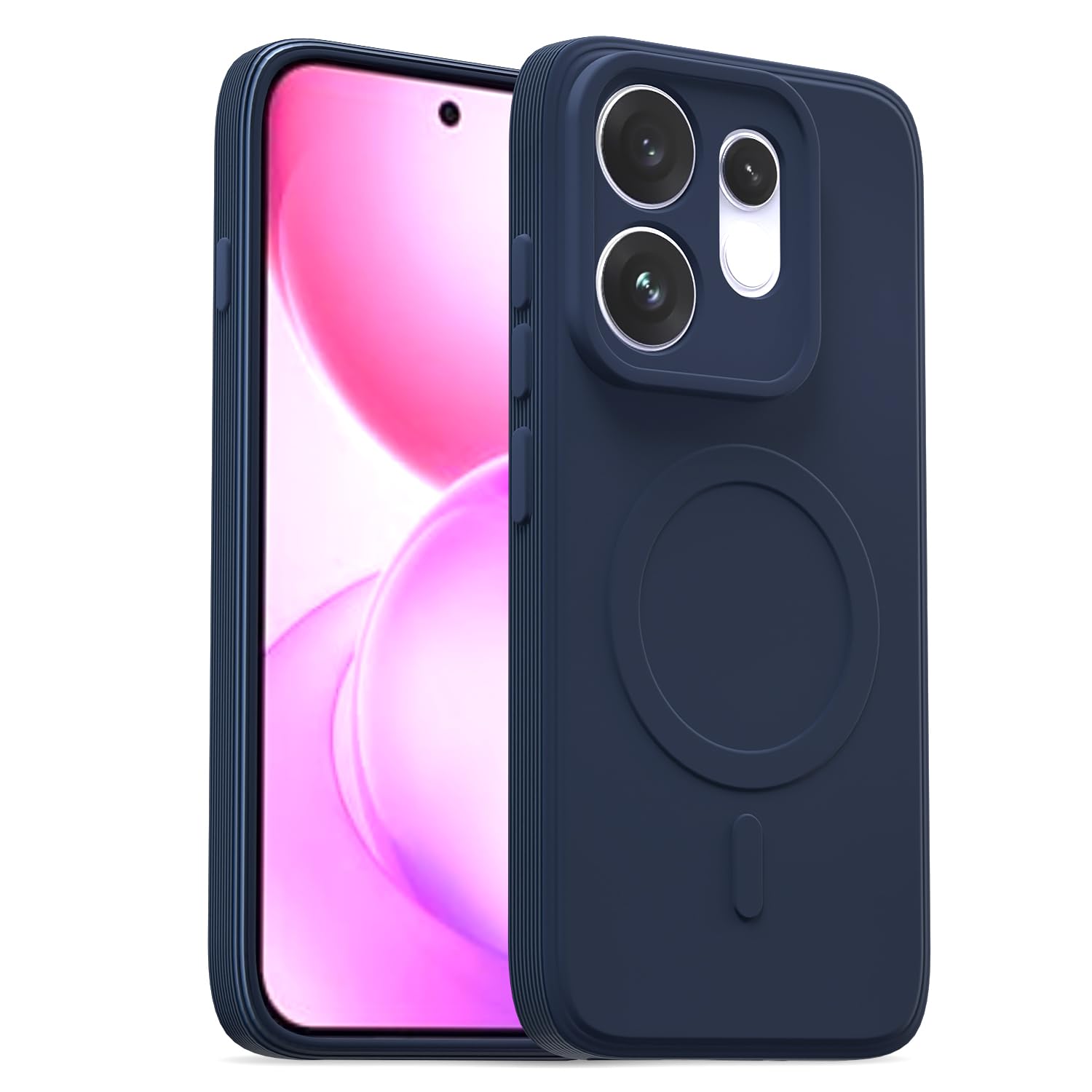 Pikkme blue mobile cover for Oppo Reno 16 5G