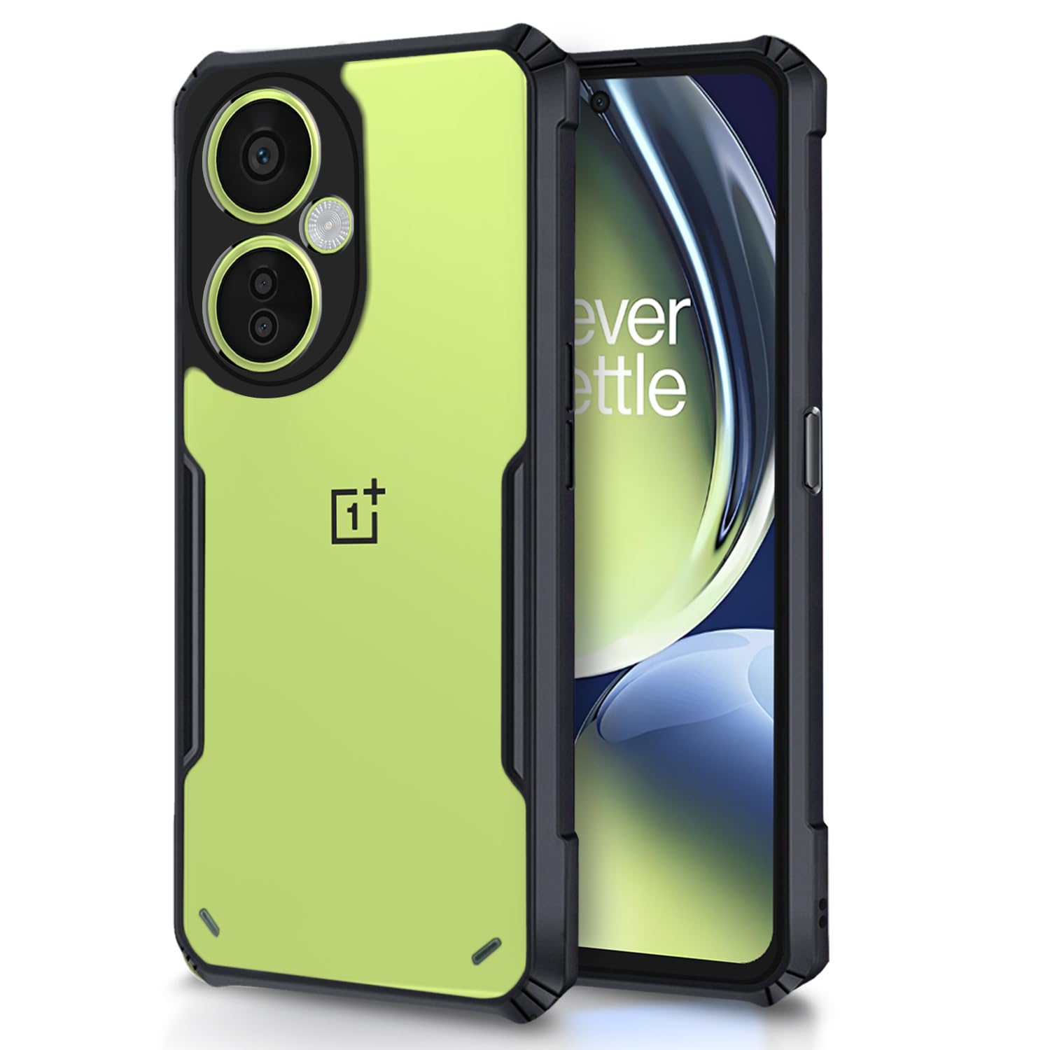 OnePlus Nord CE 3 Lite 5G back cover in black by Pikkme