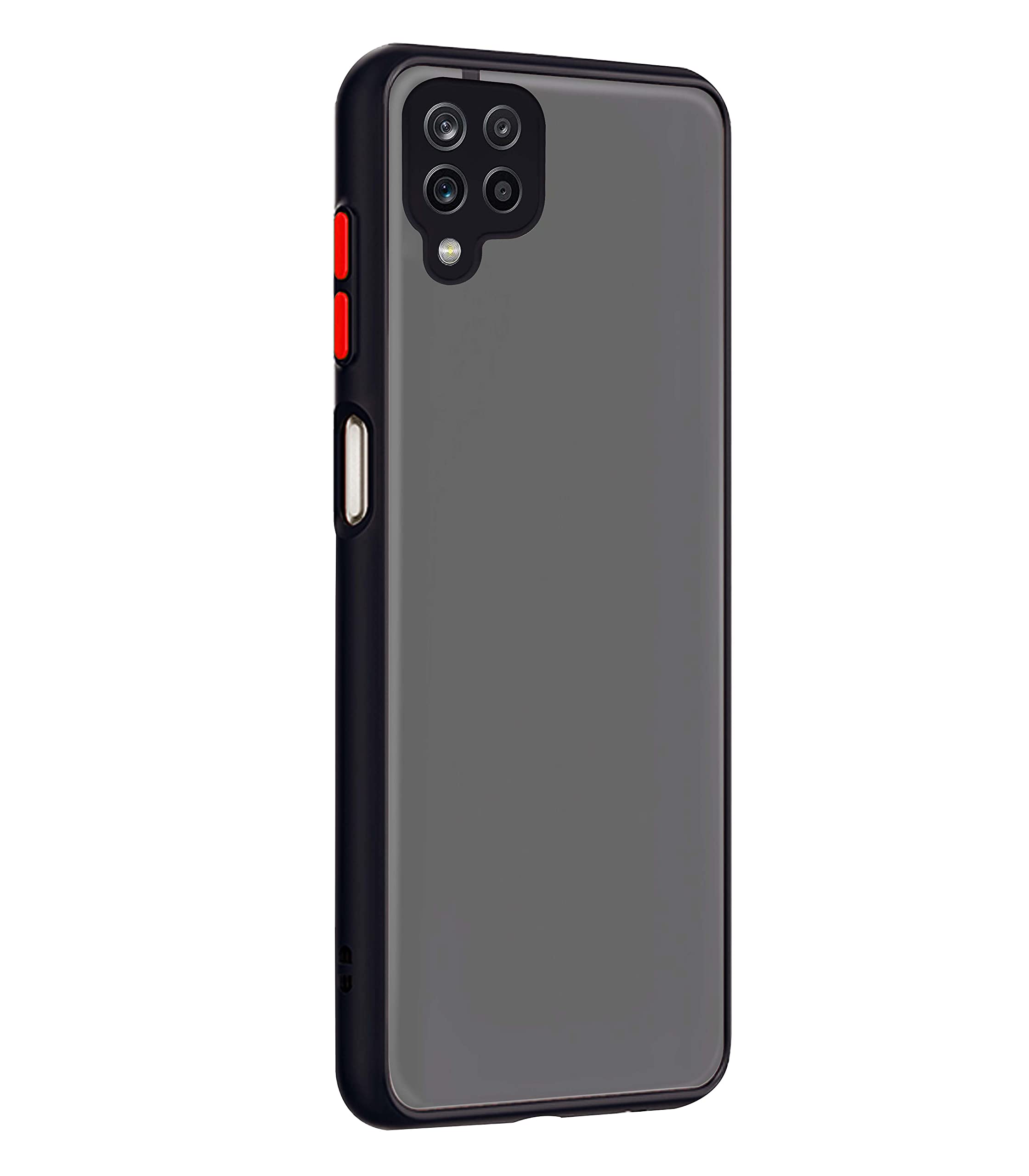 Samsung M12/A12/F12 Matte back cover in thermoplastic polyurethane, black by Pikkme – photo 6
