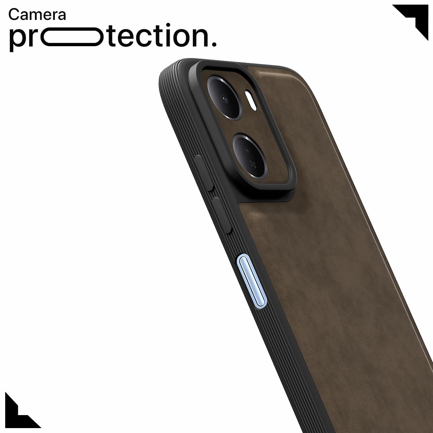 Pikkme coffee Leather phone cover for Redmi 15A 5G – photo 5