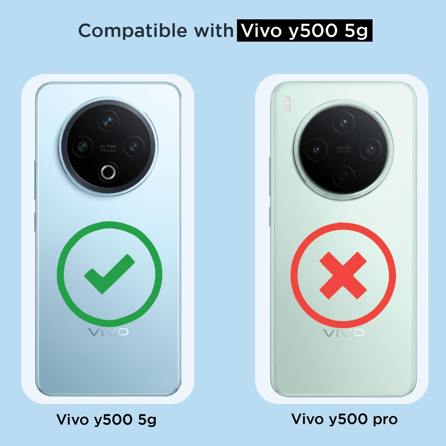 Pikkme Vivo Y500 5G MagSafe transparent mag-safe mobile back cover – photo 4