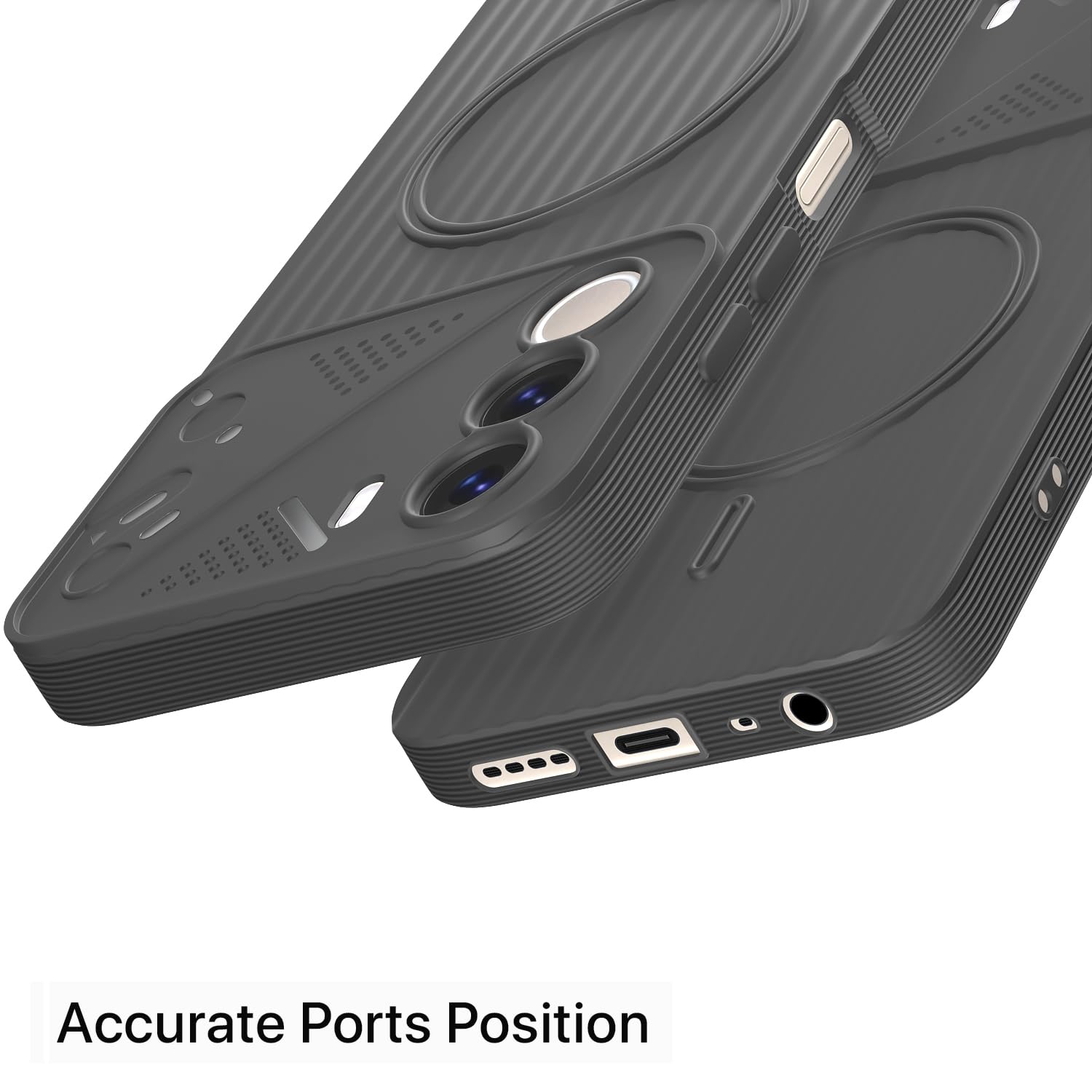 Grey MagSafe mobile cover for Realme C100x – Pikkme – photo 4