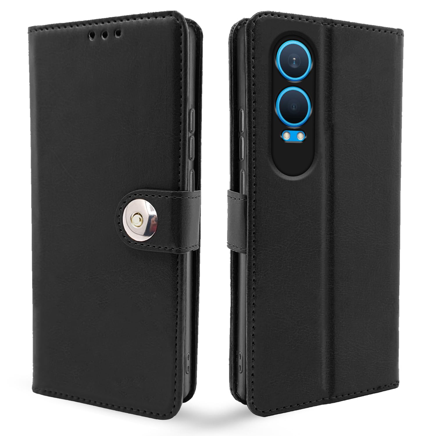 Pikkme OnePlus Nord CE 4 Lite 5G black flip case