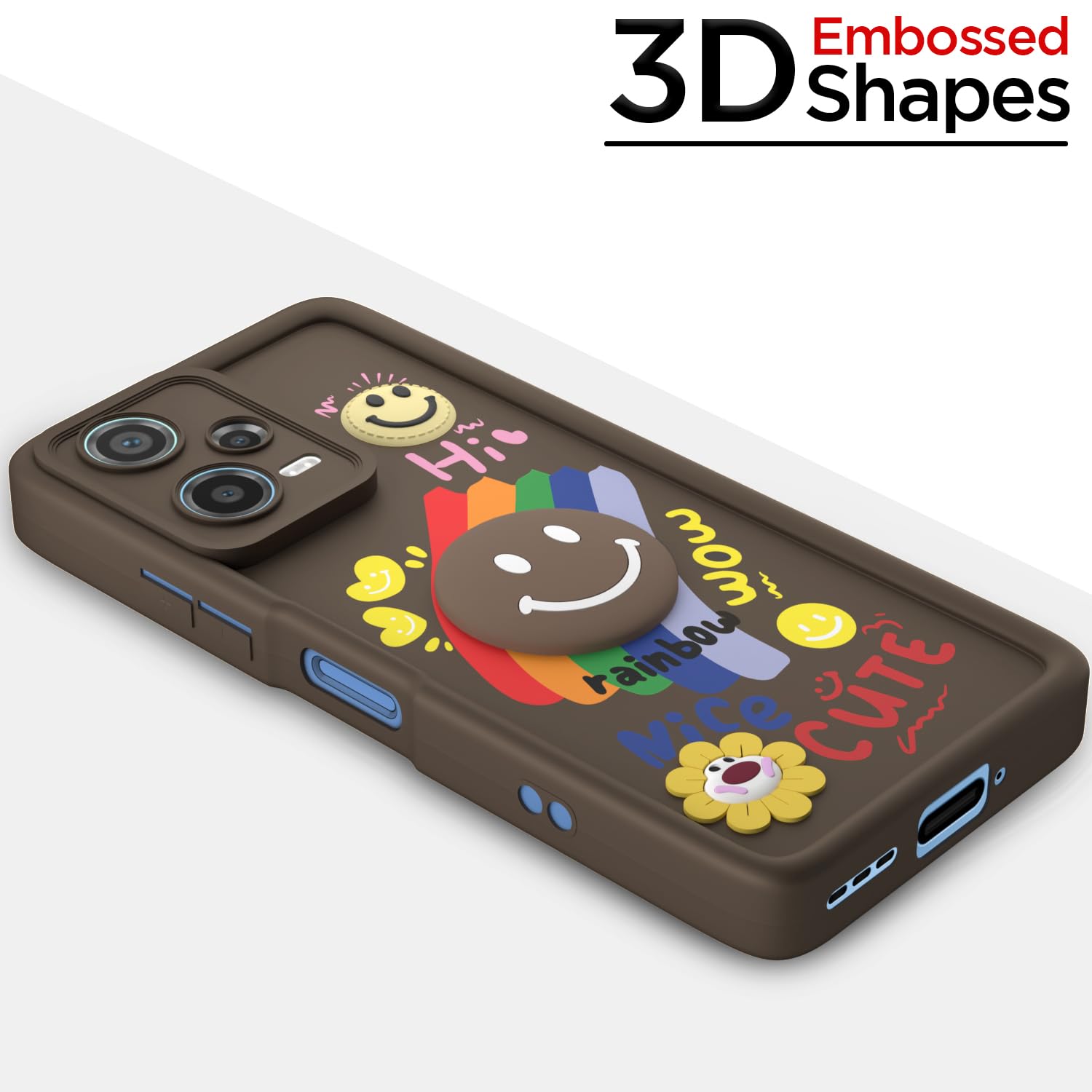 Pikkme Redmi Note 12 brown mobile cover – photo 3