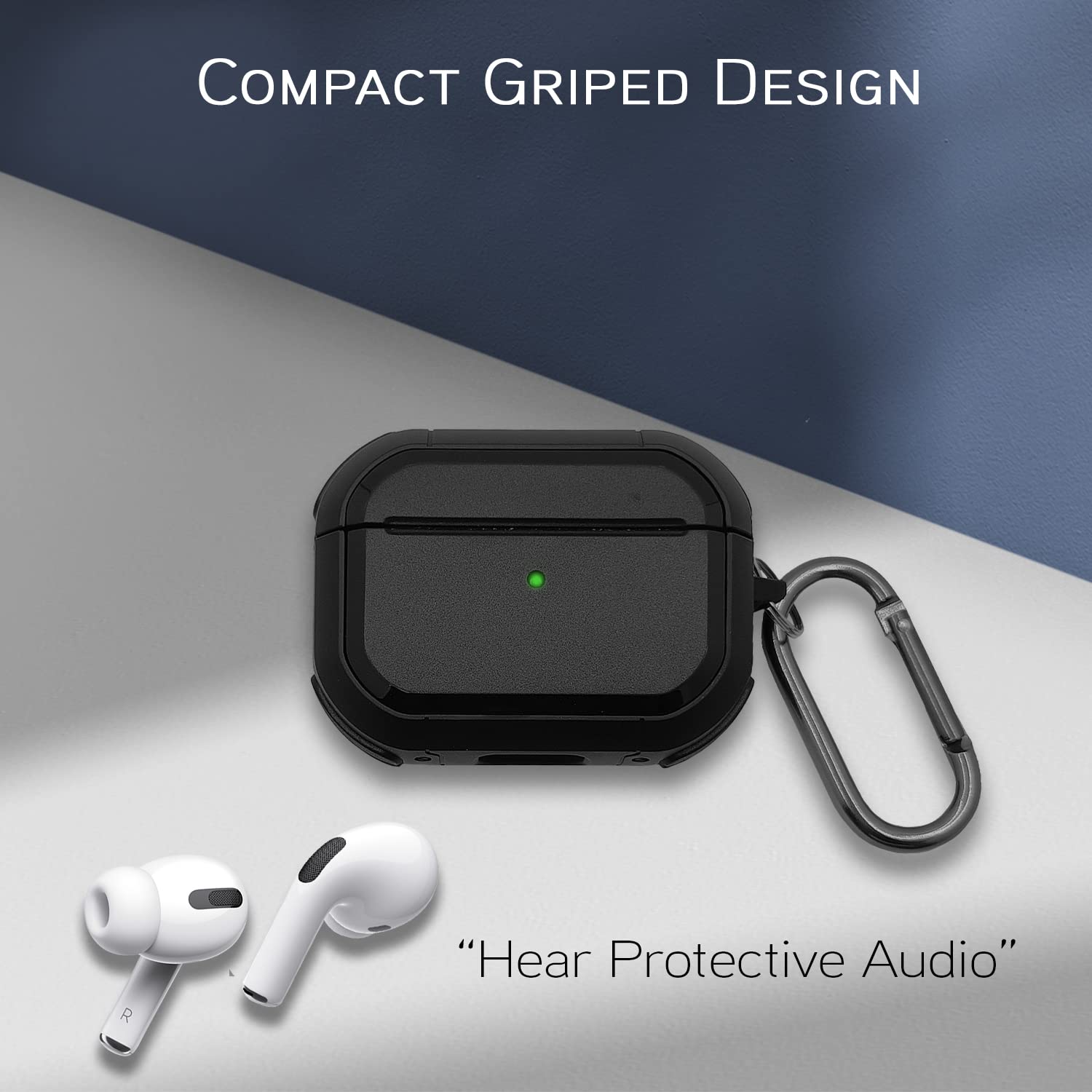 Airpods Pro Armor Case ( Black )