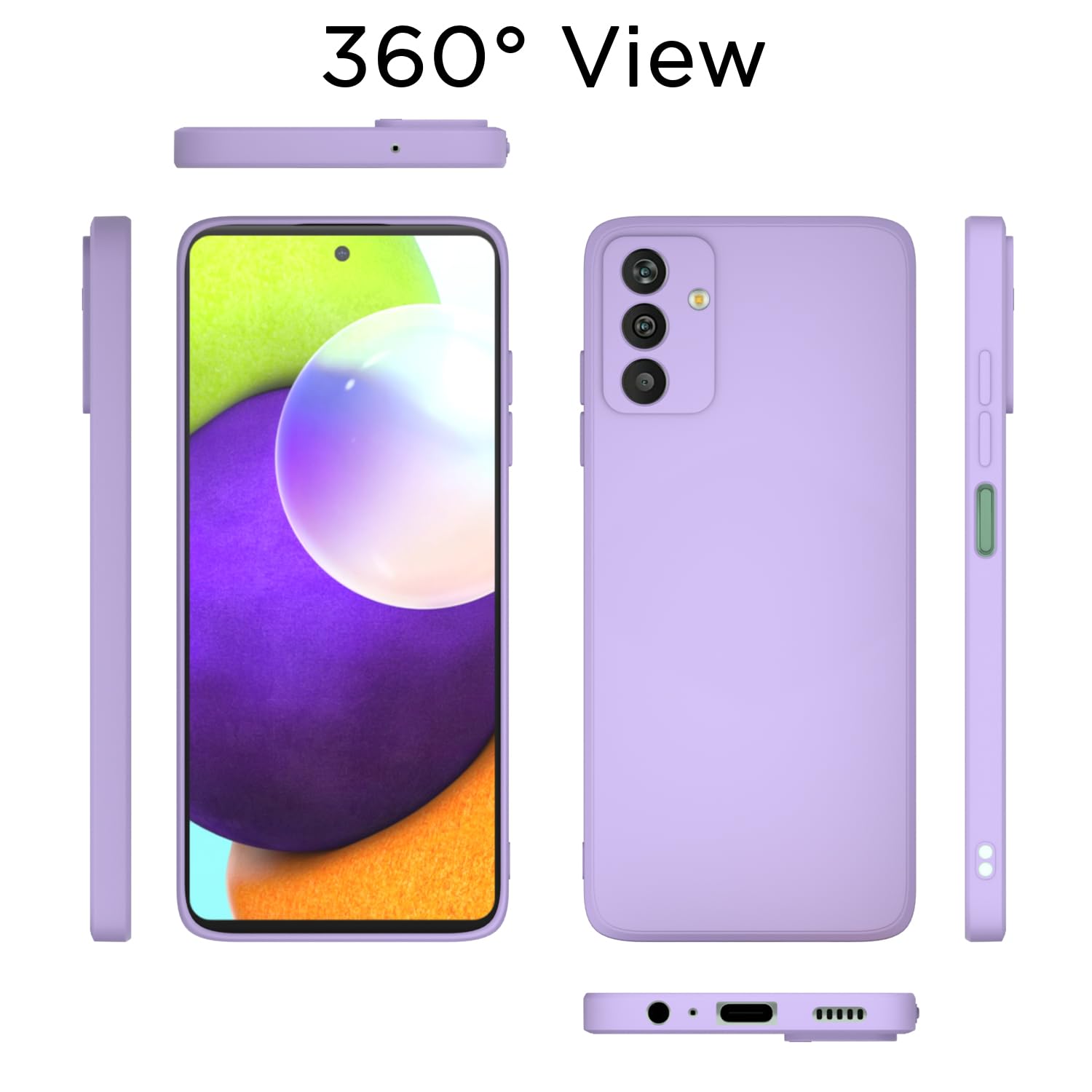 Samsung M13 4G back cover in purple by Pikkme – photo 4