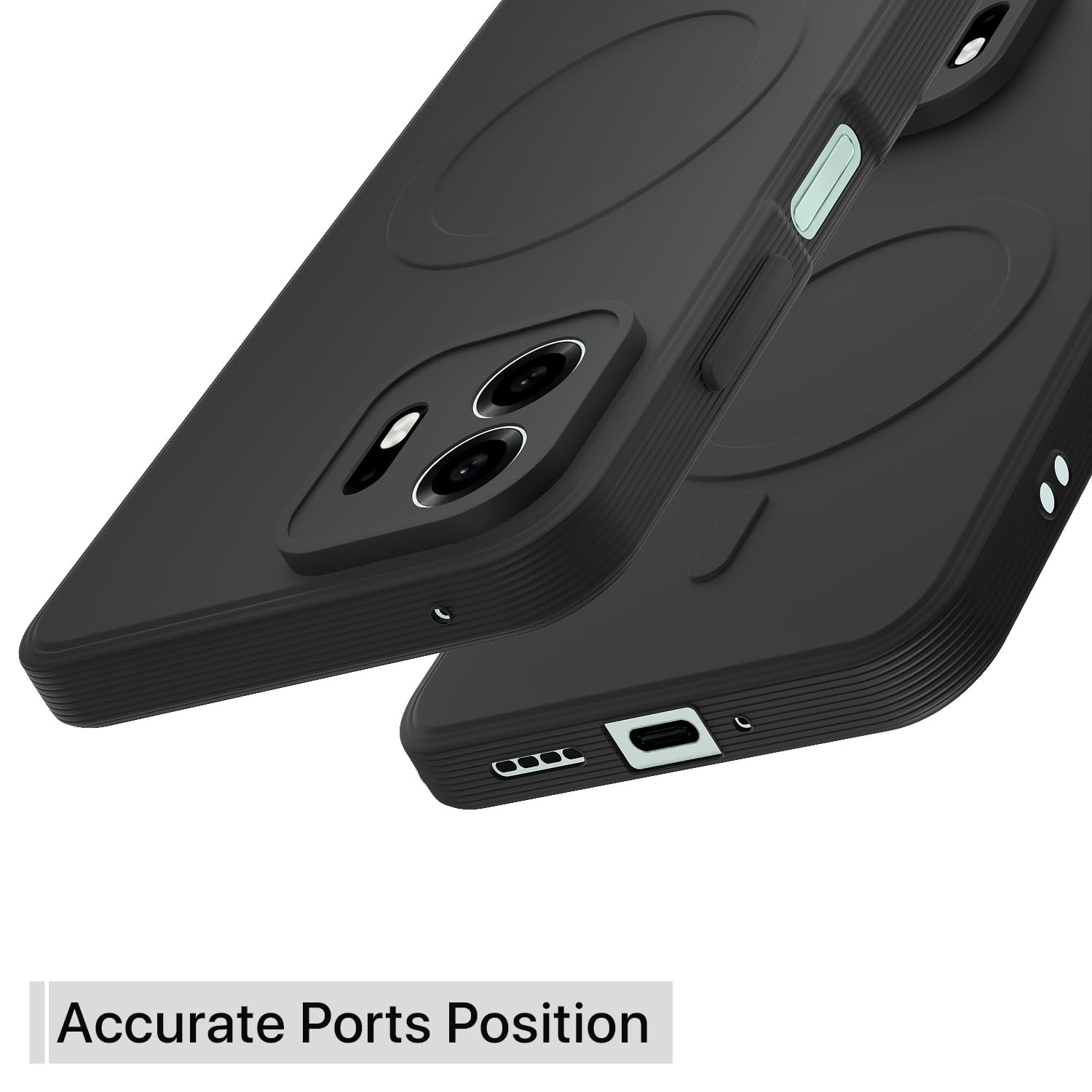 OnePlus N6 5G mobile back cover in black by Pikkme – photo 4
