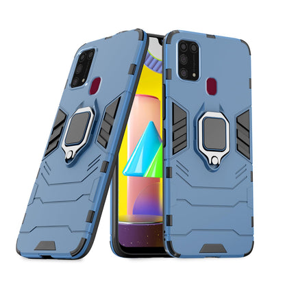  Samsung Galaxy M31 / M31 Prime / F41 D5 Tough Armor Back Cover - Blue