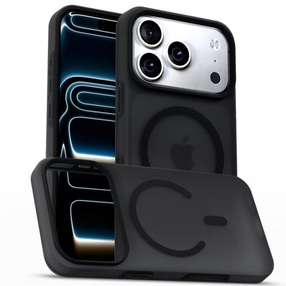 Pikkme black mobile cover for iPhone 17 Pro