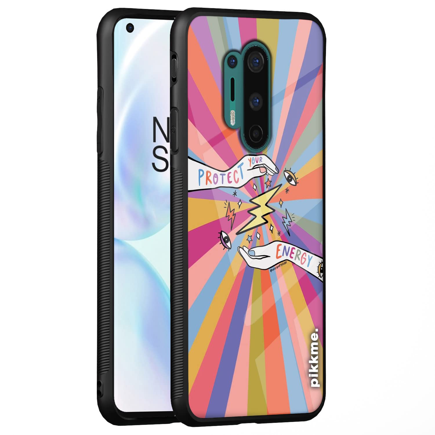 Pikkme Hybrid phone cover for OnePlus 8 Pro