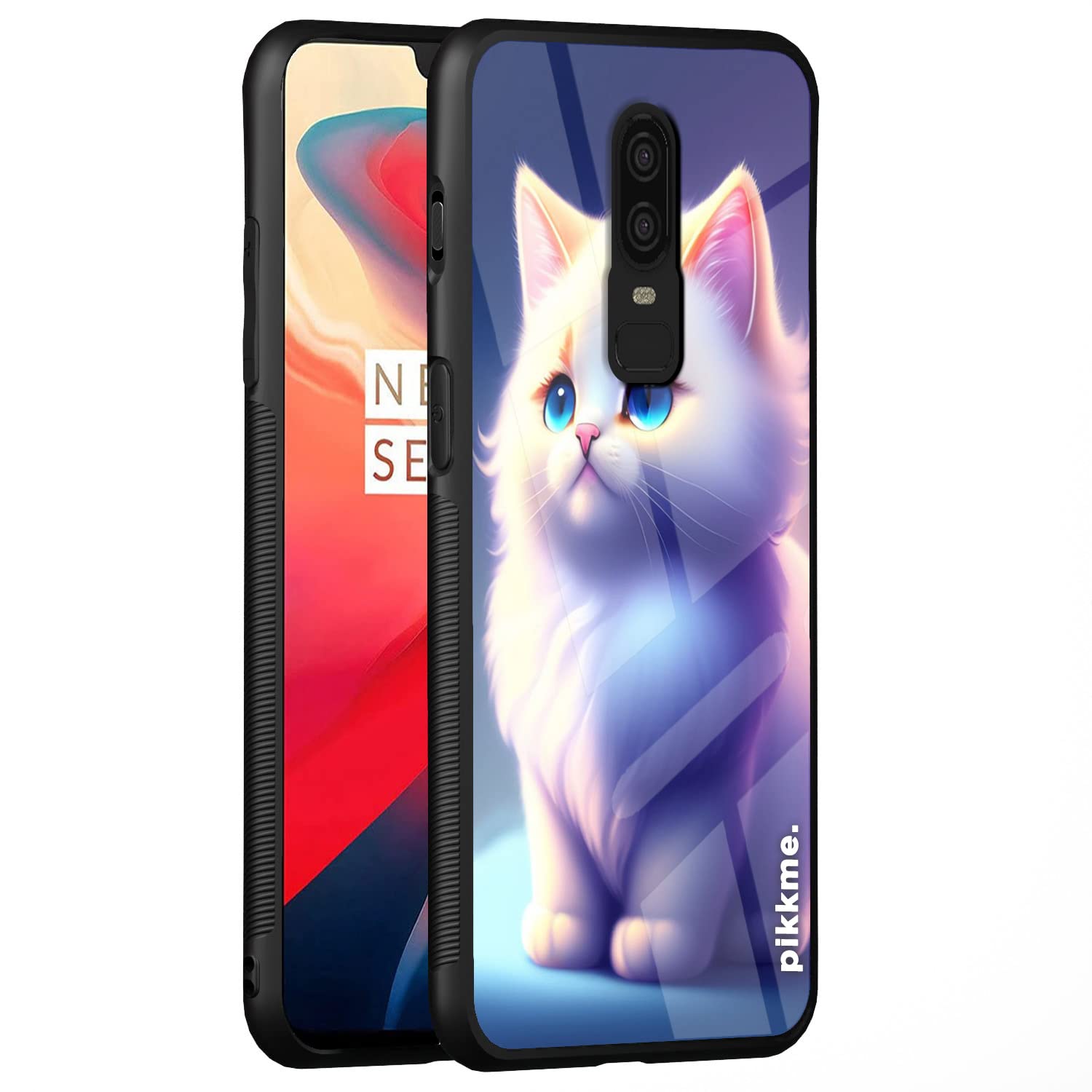 Pikkme mobile back cover for OnePlus 6