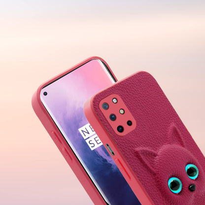 Pikkme Oneplus 8T Kitty Back Cover (Pink)