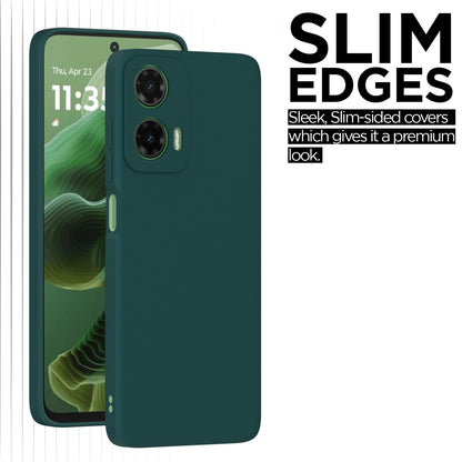 Green Matte back cover for Moto G35 5G – Pikkme – photo 6