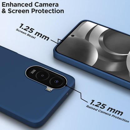 Pikkme blue Matte phone cover for Poco M7 Plus 5G – photo 2