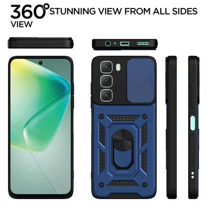 Pikkme Infinix Hot 50 5G/360 blue mobile back cover – photo 5