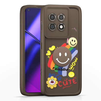 OnePlus 11 5G mobile back cover in brown by Pikkme