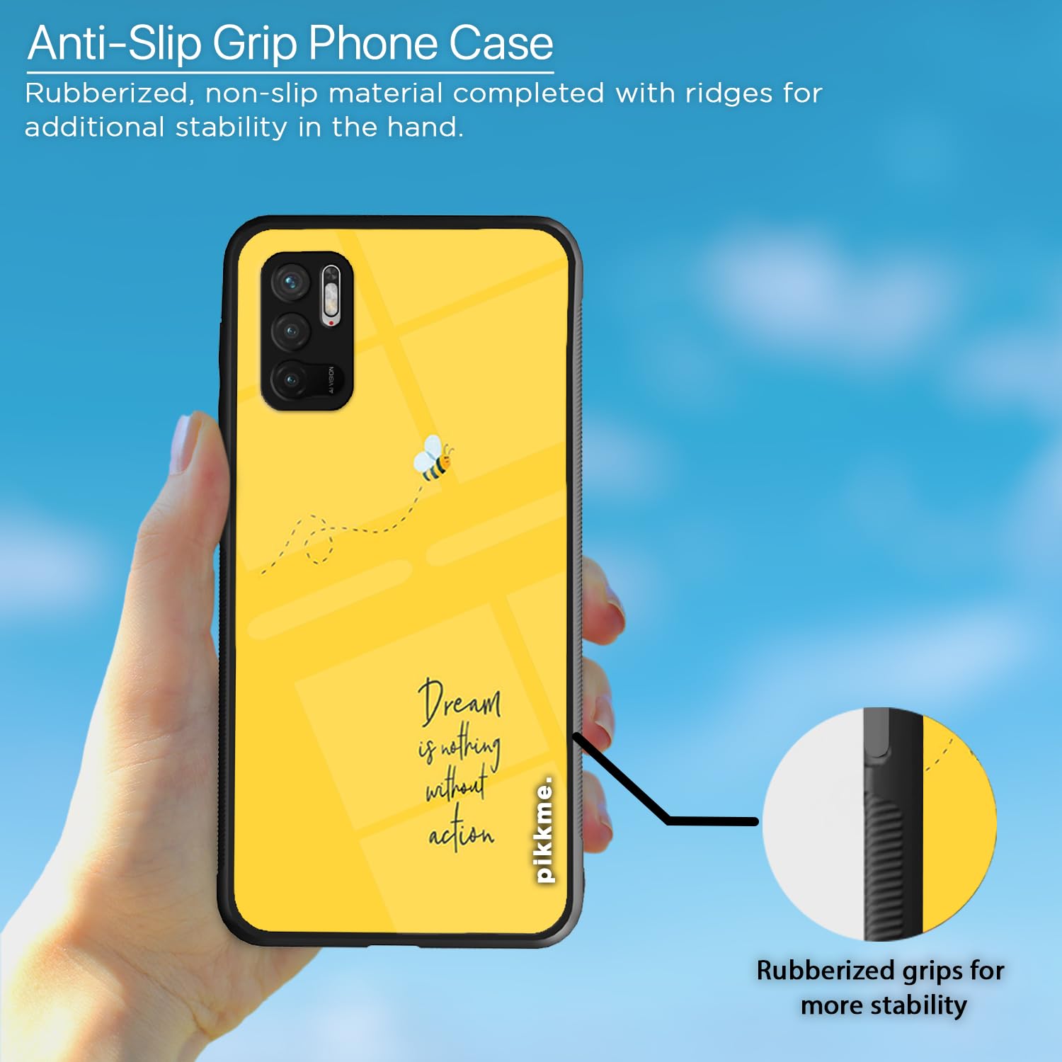Redmi Note 10T/Poco M3 Pro 5G Hybrid phone cover by Pikkme – photo 5