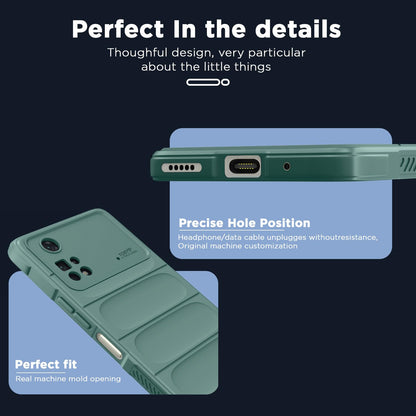 Green Liquid Silicone back cover for Poco X4 Pro 5G – Pikkme – photo 5