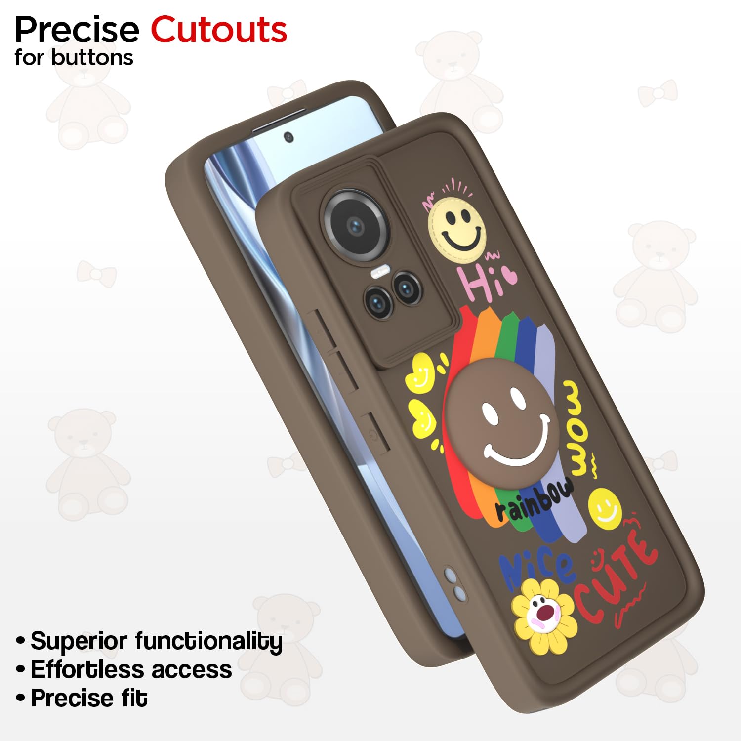 Pikkme brown phone cover for Oppo Reno 10 5G – photo 6